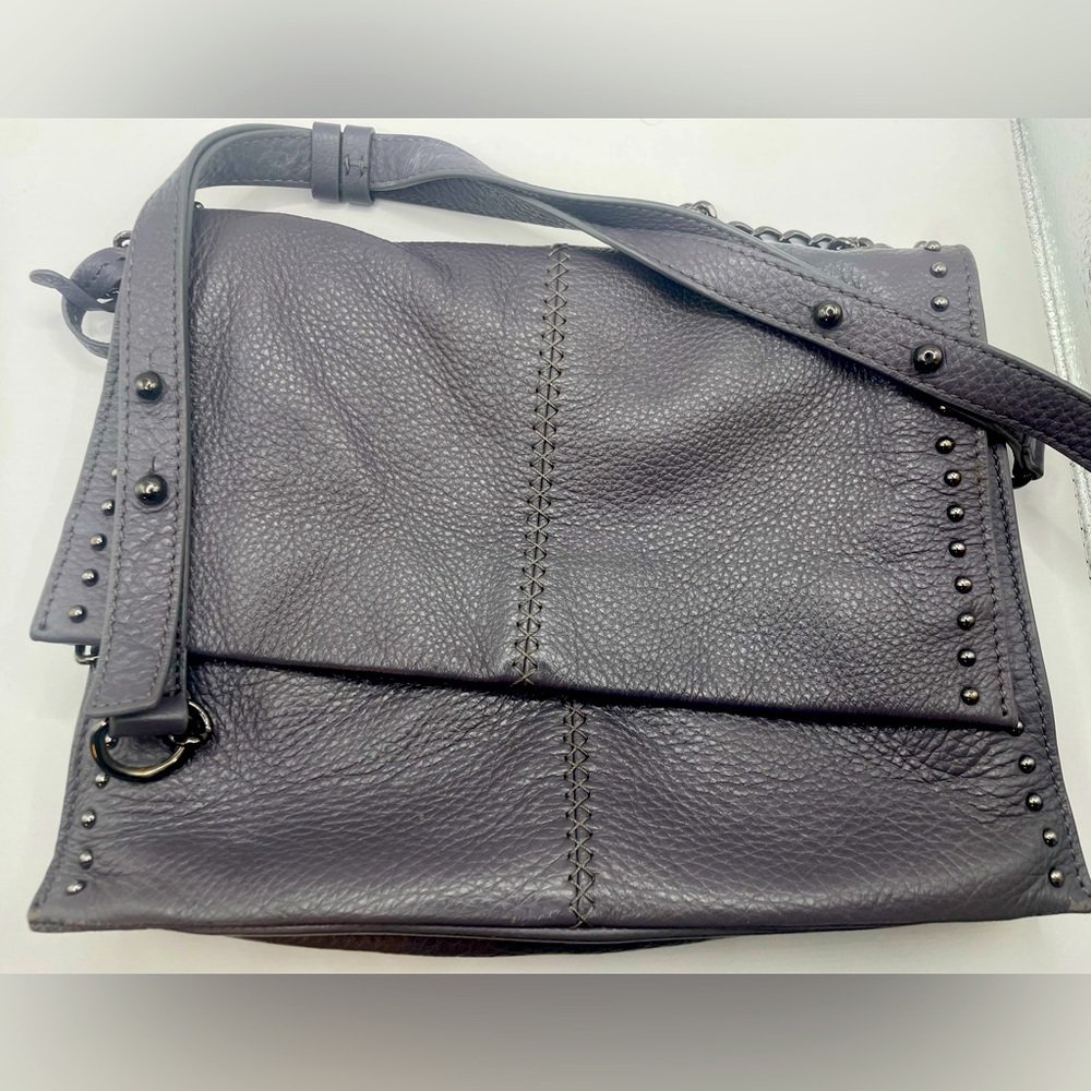 Grey crossbody bag, badgley mischka